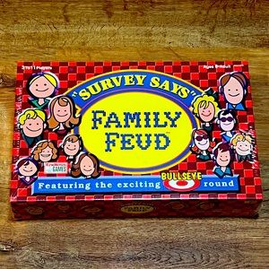 Vintage 1998 Endless Games FAMILY FEUD Board Game Survey Says SEALED NEW